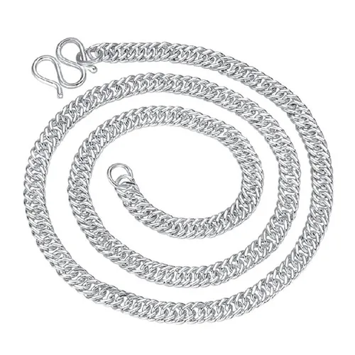 Dây Chuyền Nam Lili Jewelry Rapper Yone LILI_937671 Màu Bạc 8mm Size 60