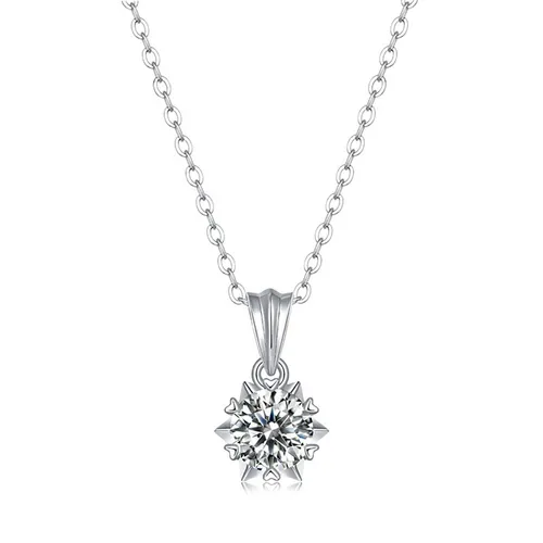 Dây Chuyền Nữ Lili Jewelry Bông Tuyết Egypt LILI_099227 Màu Bạc