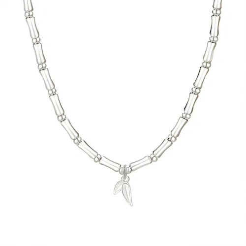 Dây Chuyền Nữ Lili Jewelry Cây Trúc Gideon LILI_106260 Màu Bạc