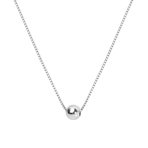 Dây Chuyền Nữ Lili Jewelry Choker Bạc Nữ Hạt Đậu Nhỏ LILI_295669 Màu Bạc - Trang sức - Vua Hàng Hiệu