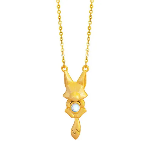 Dây Chuyền Nữ Lili Jewelry Đính Đá CZ Hình Hồ Ly Hadley LILI_159596 Màu Vàng