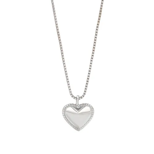Dây Chuyền Nữ Lili Jewelry Hình Trái Tim Kaiya LILI_099045 Màu Bạc