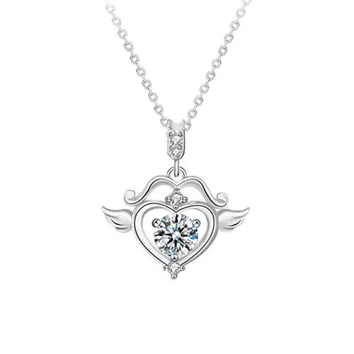 Dây Chuyền Nữ Lili Jewelry Mũi Tên Tình Yêu LILI_075519 Màu Bạc