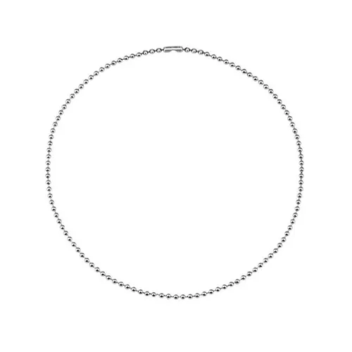 Dây Chuyền Unisex Lili Jewelry Bạc Thái Dạng Hạt Bi Tròn Hot Trend Bản 2.5mm LILI_637424 Màu Bạc Size 60 - Trang sức - Vua Hàng Hiệu