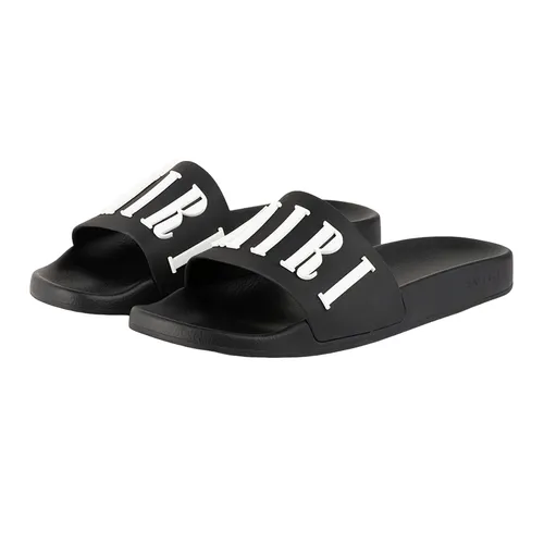 Amiri - Dép Nam Amiri Logo Pool Slide Black FF001 Màu Đen Size 40 - Vua Hàng Hiệu