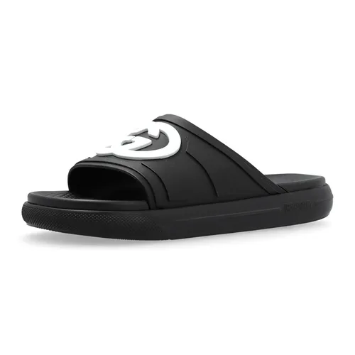 Dép Nam Gucci Black Rubber Slides 780296 Màu Đen Size 5