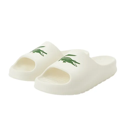 Dép Lacoste - Dép Nam Lacoste Serve Slide 2.0 746CMA00321Y5 Màu Trắng Size 43 - Vua Hàng Hiệu