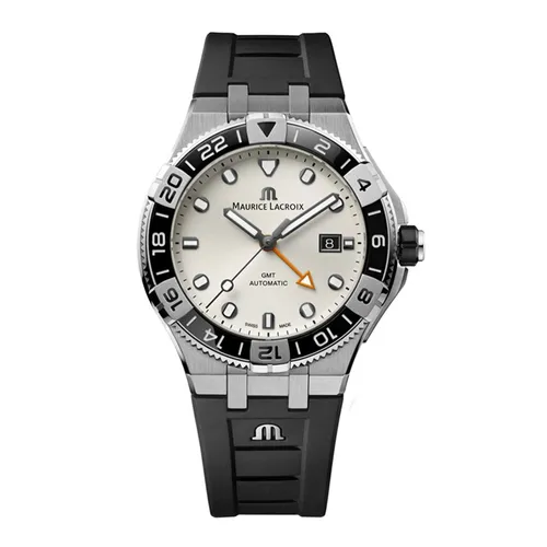 Đồng Hồ Nam Maurice Lacroix Aikon Venturer GMT AI6158-SS001-130-2 (AI6158SS0011302) Màu Đen Bạc - Đồng hồ - Vua Hàng Hiệu
