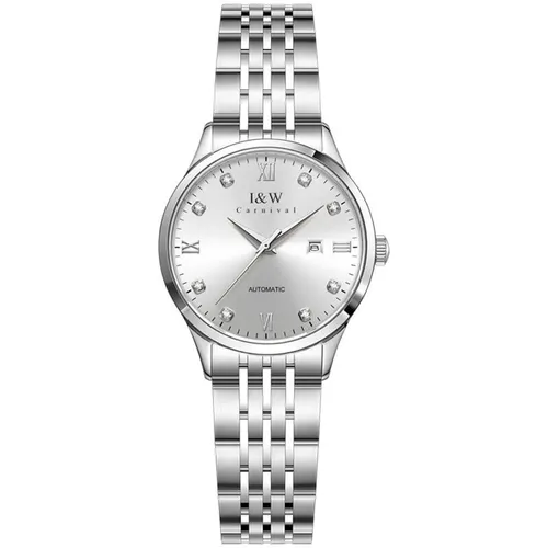 Đồng Hồ Nữ I&W Carnival IW512L-DT – Automatic (IW512L6) Màu Bạc