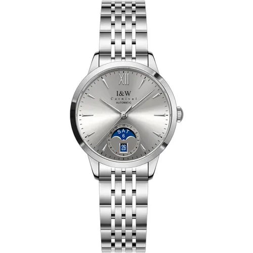 Đồng Hồ Nữ I&W Carnival IW527L-DT – Automatic (IW527L14) Màu Xám Bạc