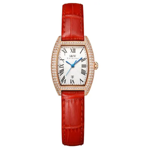 Đồng Hồ Nữ I&W Carnival IW561L-DD – Quartz (IW561L1) Màu Đỏ - Đồng hồ - Vua Hàng Hiệu