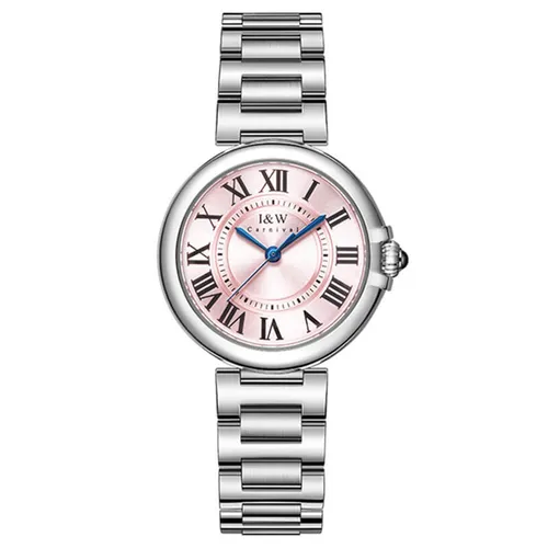 Đồng Hồ Nữ I&W Carnival IW602L-DT – Quartz (IW602L4) Màu Hồng Bạc