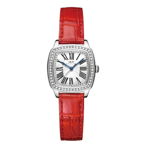 Đồng Hồ Nữ I&W Carnival Quartz IW637L-DD (IW637L6) Màu Đỏ Phối Bạc