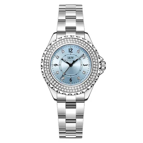 Đồng Hồ Nữ I&W Carnival Watch IW703L-DT (IW703L3) Màu Xanh Bạc
