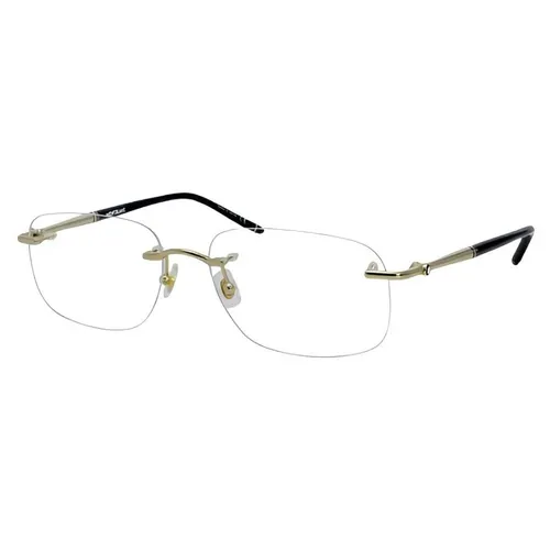 Gọng kính Nam Montblanc MB0071O-003 58 Màu Vàng Đen - Kính mắt - Vua Hàng Hiệu