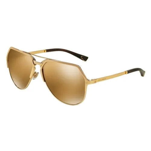 Kính Mát Nam Dolce & Gabbana D&G DG2151 Màu Nâu Vàng