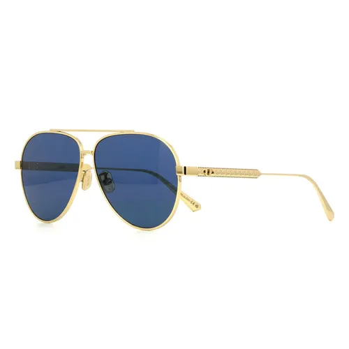 Kính Mát Nữ Dior Sunglasses Cannage A1U B0B0 Màu Xanh Lam