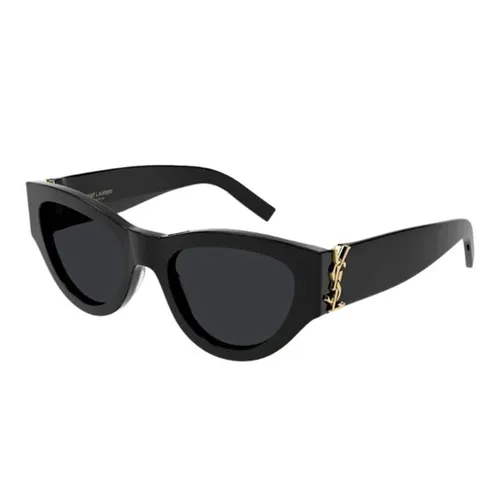Kính Mát Nữ Yves Saint Laurent YSL Sunglasses SLM94 001 Màu Đen