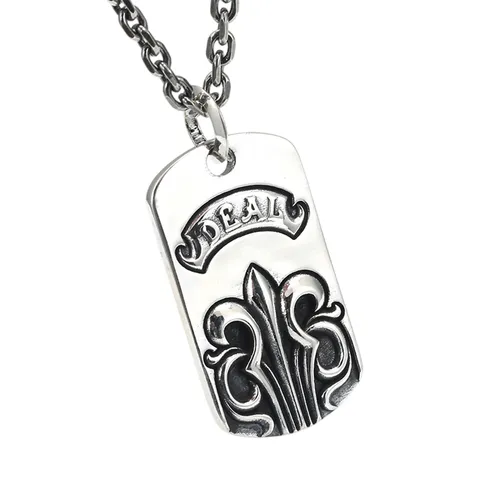 Mặt Dây Chuyền Nam Lili Jewelry Hình Mỏ Neo Deal LILI_079934 Màu Bạc