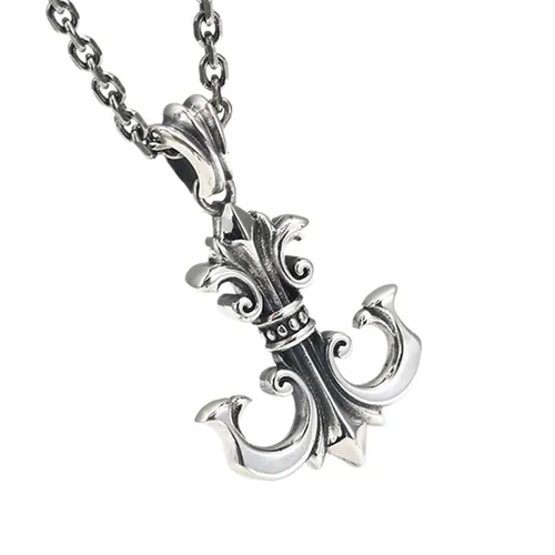 Trang sức - Mặt Dây Chuyền Nam Lili Jewelry Hình Mỏ Neo Nixon LILI_079981 Màu Bạc - Vua Hàng Hiệu