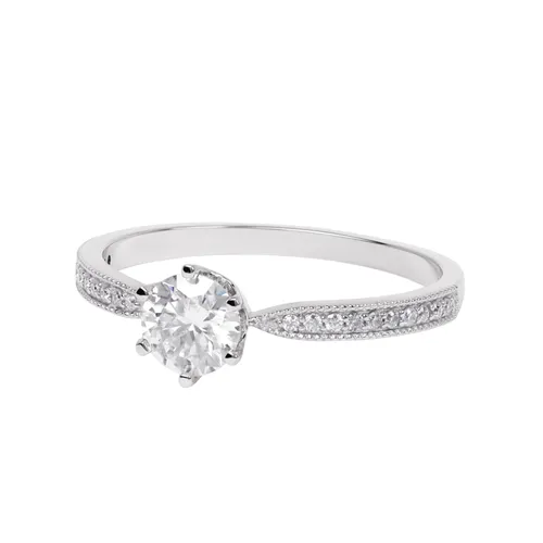 Trang sức - Nhẫn Nữ Morina Aurora N4244 Màu Vàng Trắng - Vua Hàng Hiệu