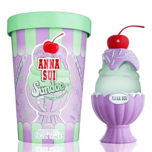Nước Hoa Nữ Anna Sui Sundae Violet Vibe EDT 50ml - Nước hoa - Vua Hàng Hiệu