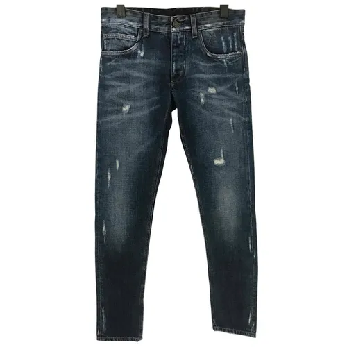 Quần Jeans Nam Dolce & Gabbana D&G 14GOLD G6OLLD Màu Xanh Đen Size 44 - Thời trang - Vua Hàng Hiệu