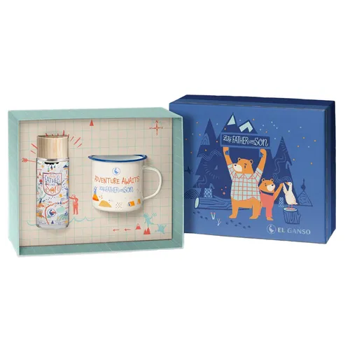 El Ganso - Set Nước Hoa Nam + Cốc El Ganso Like Father Like Son EDT Gift Set 2 Món - Vua Hàng Hiệu