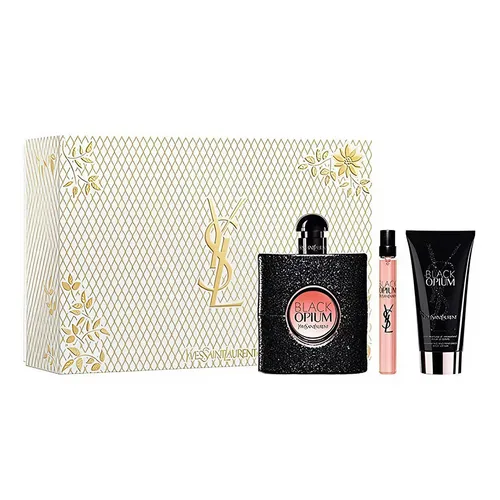 Set Nước Hoa Nữ Yves Saint Laurent YSL Black Opium EDP 3 Món - Nước hoa - Vua Hàng Hiệu