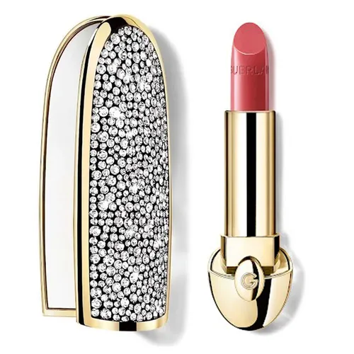 Son Môi - Combo Vỏ Son + Son Guerlain Rouge G Refill Satin 518 Le Rose Blush Màu Hồng Đào - Vua Hàng Hiệu