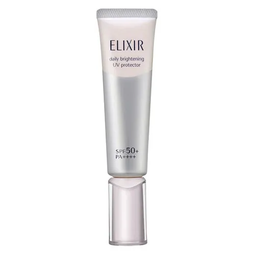 Kem chống nắng - Sữa Chống Nắng Dưỡng Trắng Elixir Daily Brightening UV Protector SPF50+ PA++++ 35ml - Vua Hàng Hiệu