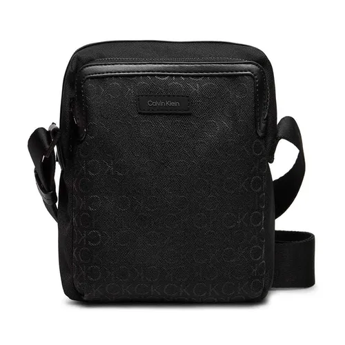 Túi xách Calvin Klein - Túi Đeo Chéo Nam Calvin Klein CK Crossbody Bag K50K512107_NE0GK Màu Đen - Vua Hàng Hiệu