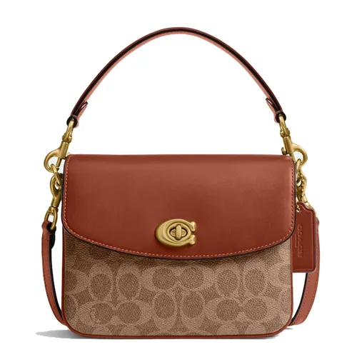 Túi Đeo Chéo Nữ Coach Cassie Crossbody Bag 19 In Signature Canvas 89089 CV436 Màu Nâu Be - Túi xách - Vua Hàng Hiệu