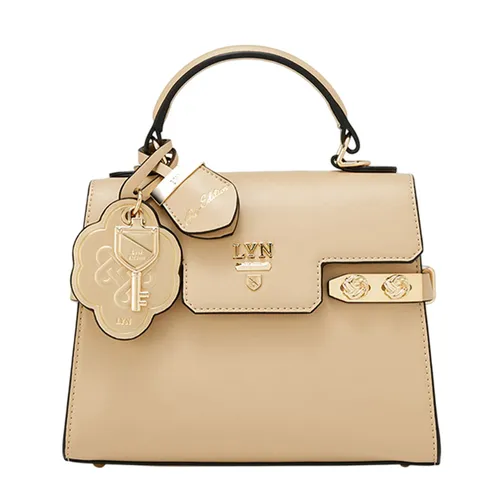 Túi Đeo Chéo Nữ Lyn Re-Edit Lucky Top S Handbag - Beige LL25CBS124 Màu Be