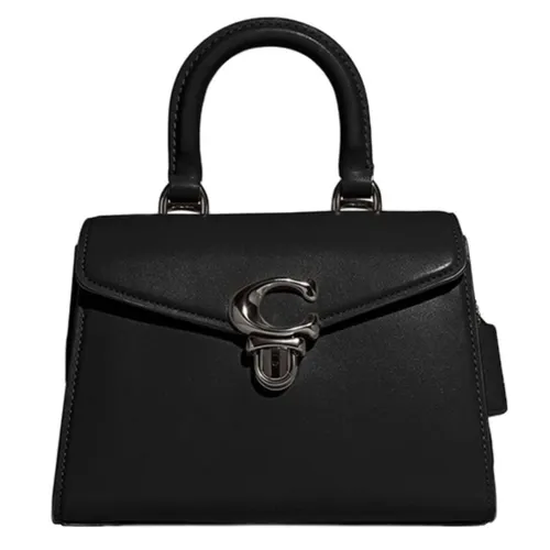 Túi Xách Tay Nữ Coach Women's Sammy Trapezoidal Handle Bag CJ812 Màu Đen