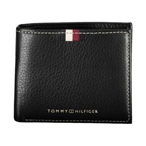 Ví Nam Tommy Hilfiger Men's Leather Black AM0AM11600_NEBDS Màu Đen