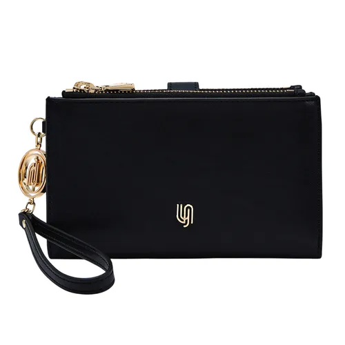 Túi xách Lyn Ví dáng dài - Ví Nữ Lyn Sylvia Infinite Long Wallets Black LL25CWM015 Màu Đen - Vua Hàng Hiệu