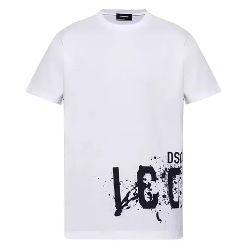 Áo Phông Nam Dsquared2 Tshirt And Polos White S79GC0086S23009100 Màu Trắng Size S