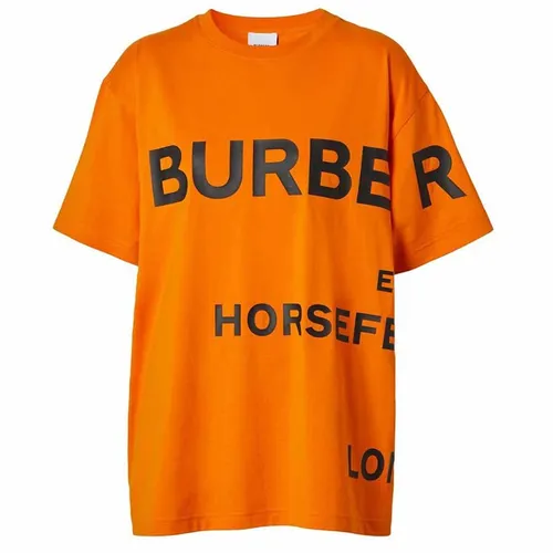 Áo Phông Nữ Burberry Horseferry Print Cotton Tshirt Màu Cam Size S - Thời trang - Vua Hàng Hiệu
