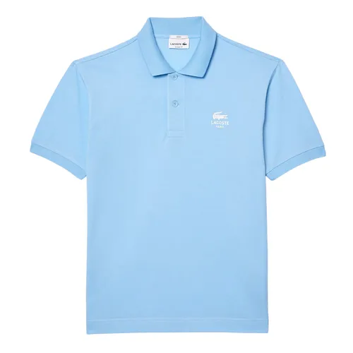 Thời trang Xanh da trời - Áo Polo Lacoste L.12.12 Classic Fit Signature Print PH2723 51 HBP Màu Xanh Da Trời Size 3 - Vua Hàng Hiệu
