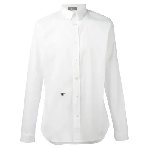 Thời trang Dior Nam Áo sơ mi - Áo Sơ Mi Nam Dior Shirt With Bee White 433C529B1581 Màu Trắng Size 38 - Vua Hàng Hiệu