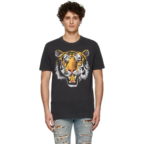 Thời trang - Áo Thun Nam Dsquared2 Grey Tiger Cool Tshirt Màu Xám Size M - Vua Hàng Hiệu
