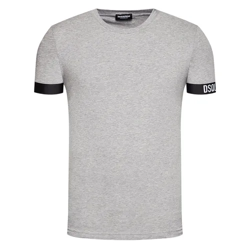 DSquared2 Áo thun - Áo Thun Nam Dsquared2 Underwear D9M3U3620.03014 Grigio Slim Fit Tshirt Màu Xám Size S - Vua Hàng Hiệu