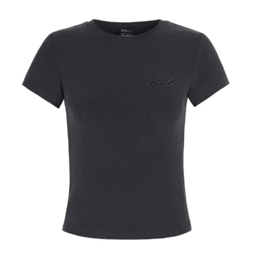 Badblood - Áo Thun Nữ Badblood Beyond Soft Short Sleeve - Charcoal Tshirt Màu Đen Xám Size S - Vua Hàng Hiệu
