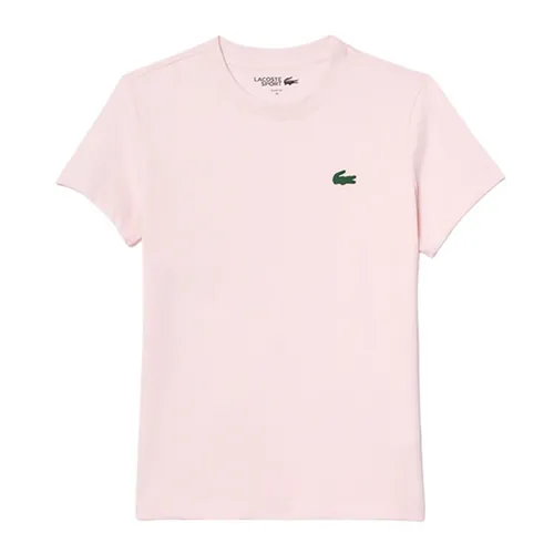 Áo Thun Nữ Lacoste Women's Ultra Dry Technical Cotton T-Shirt TF9246 51 T03 Màu Hồng Size 36