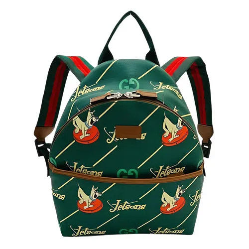 Túi xách Gucci Balo - Balo Trẻ Em Gucci Children's Green Multicolor Backpack Màu Xanh Lá - Vua Hàng Hiệu