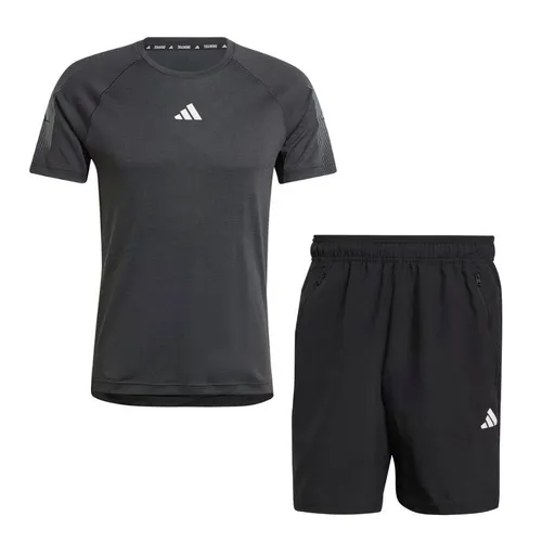 Bộ Quần Áo Nam Adidas Gym Brandlove Workout IN5576/IC6976 Màu Đen Size S