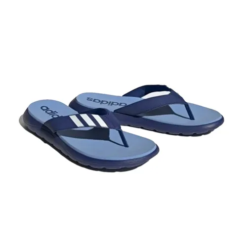 Dép Xỏ Ngón Nam Adidas Comfort HQ4431 Màu Xanh Da Trời Size 44.5 - Dép - Vua Hàng Hiệu