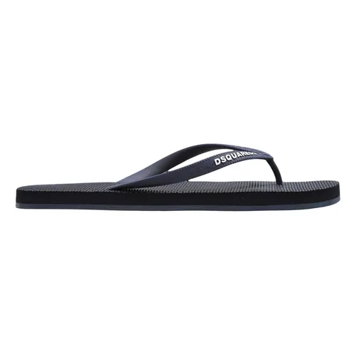 Dép - Dép Xỏ Ngón Nam Dsquared2 Flip Flop FFM0001 17200001 3073 Màu Xanh Navy Size 41 - Vua Hàng Hiệu