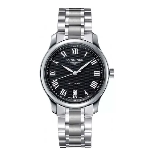 Đồng Hồ Nam Longines Master Watch L2.628.4.51.6 Màu Bạc/Đen - Đồng hồ - Vua Hàng Hiệu